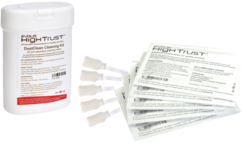 Evolis — Kit de tampons de nettoyage — 25 unités